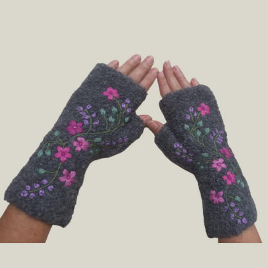 Mitones Junín Plomo