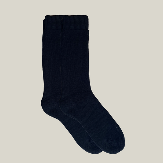 Calcetines Alpaca Grueso Negro