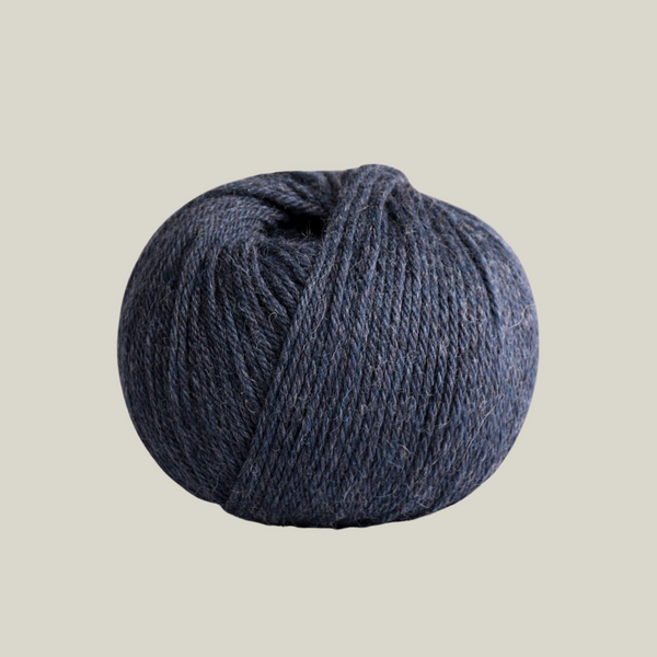 Indiecita Acero Melange Yarn — steel melange baby alpaca by All Alpaca
