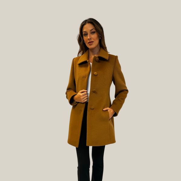 Alessia Canela Jacket — canela baby alpaca by All Alpaca