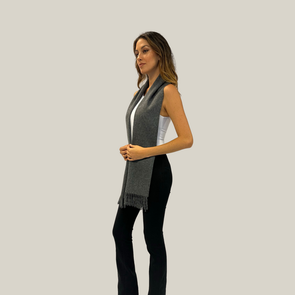 Lima Ploma Scarf — único baby alpaca by All Alpaca