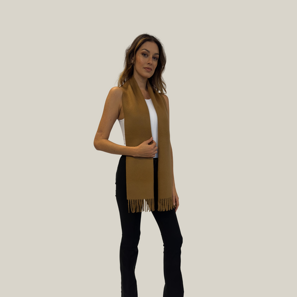 Lima Canela Scarf — canela baby alpaca by All Alpaca