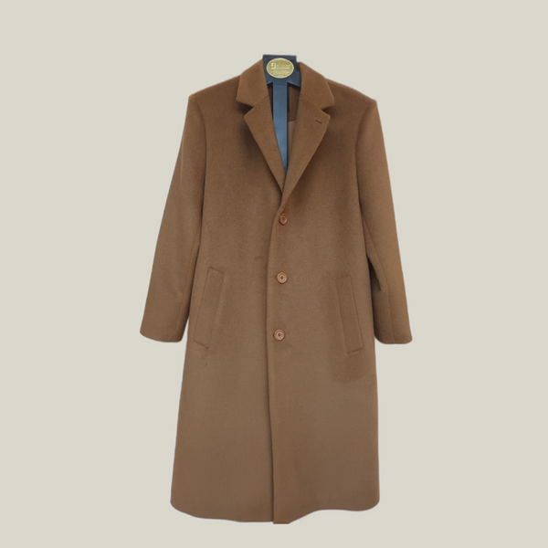 Lucas Canela Coat — canela baby alpaca by All Alpaca